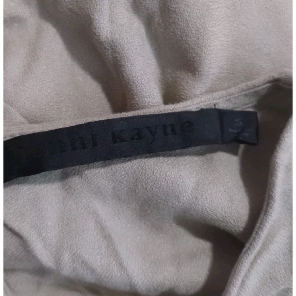 Jenni‎ Kayne Palmer Crepe T-shirt Dress Willow Tan Womens XS Quiet Luxury - Picture 7 of 7